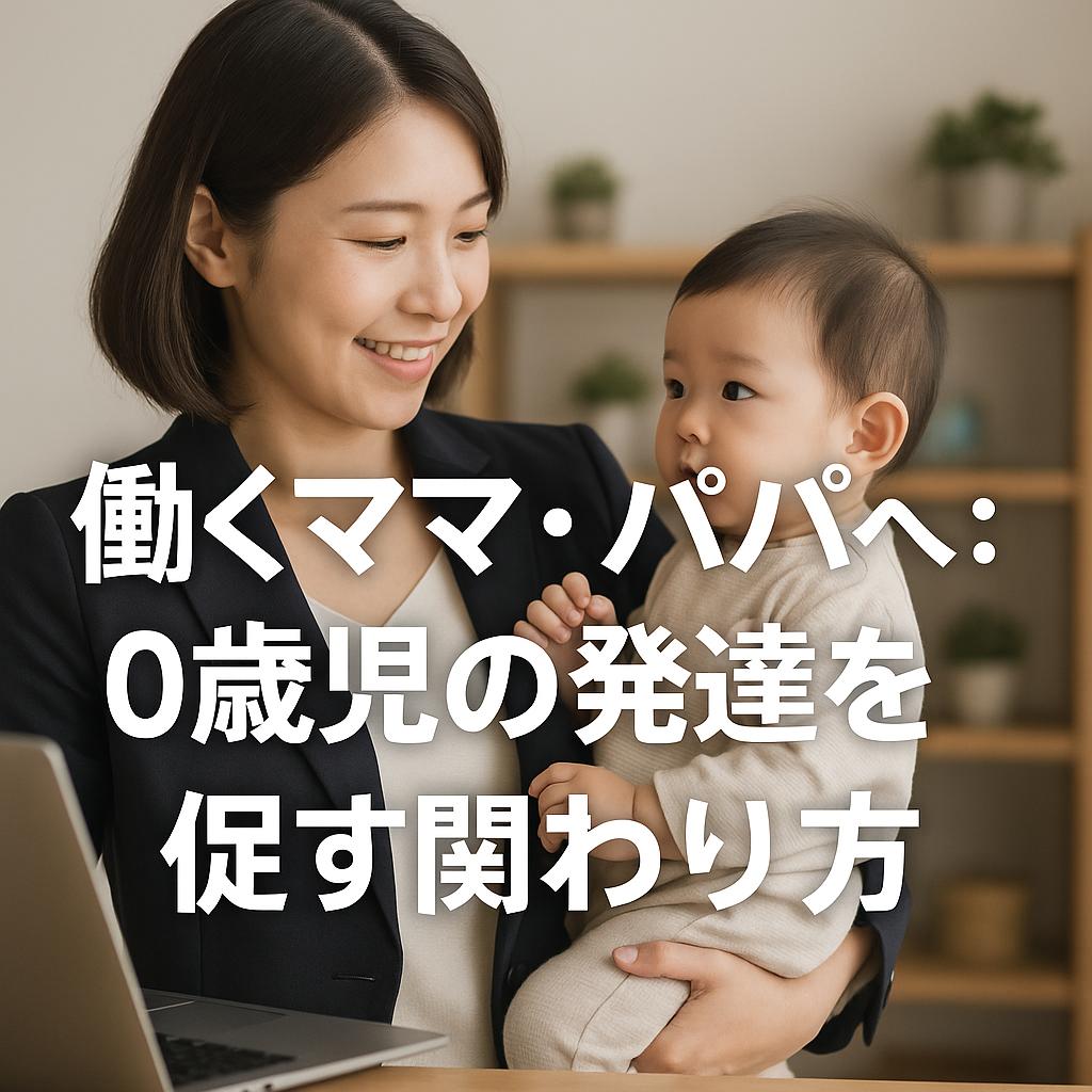 働くママ・パパへ：0歳児の発達を促す関わり方